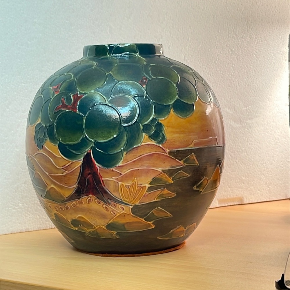 RARE Vintage Ginger Jar Vase